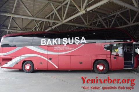 Увеличивается количество автобусных рейсов Баку-Шуша-Баку