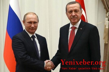 "Putin və Ərdoğan "Türk axını" layihəsinin həyata keçirilməsi məsələsini müzakirə edib" -