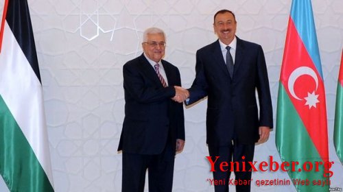 Mahmud Abbas Azərbaycan prezidentinə məktub göndərdi