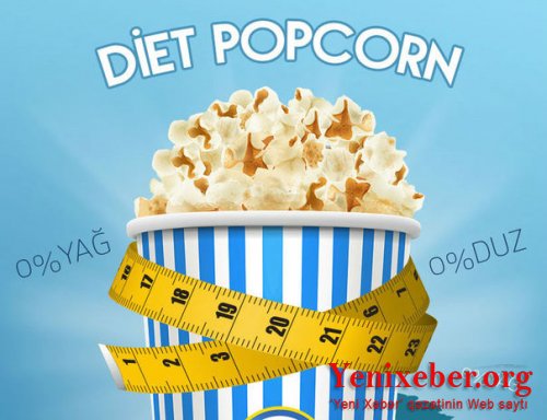 “CinemaPlus” yeni “Diet Popcorn” məhsulunun satışına başlayır!