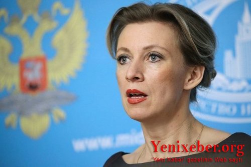 Mariya Zaxarova “Putinin Qarabağ planından” danışdı