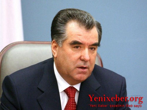 Tacikistan prezidenti Azərbaycana rəsmi səfər edəcək