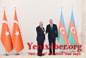 Azərbaycan Prezidenti Türkiyənin Baş naziri ilə görüşüb