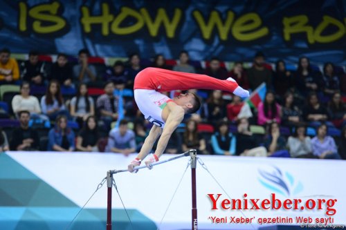 Niderland gimnastı Bakıda keçirilən Dünya Kubokunda qızıl medal qazandı