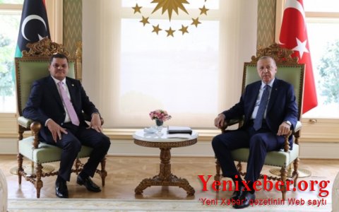 Президент Турции провел переговоры с премьер-министром Ливии