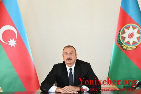 Ильхам Алиев выступит с обращением к азербайджанскому народу