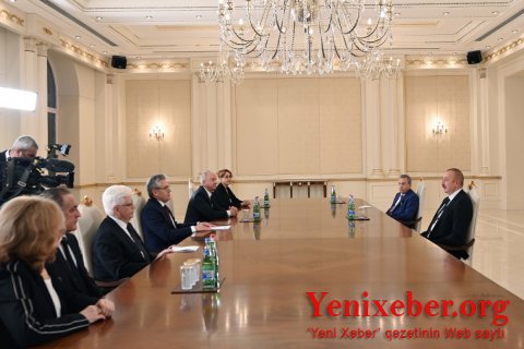 Президент Ильхам Алиев принял президента Российской академии наук-