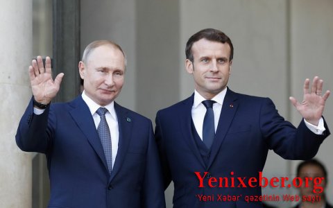 Макрон и Путин обсудили ситуацию вокруг Украины