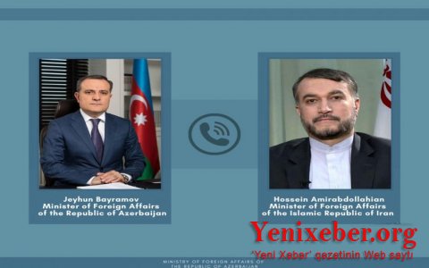 Главы МИД Азербайджана и Ирана обсудили ситуацию в Украине