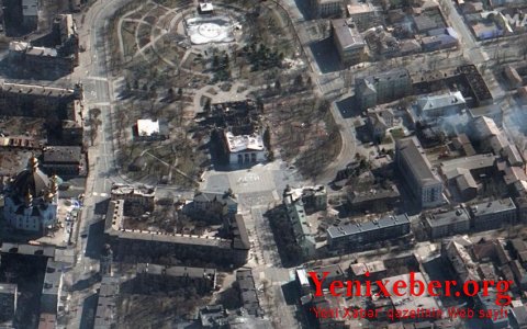 ВС России разбомбили школу в Мариуполе-