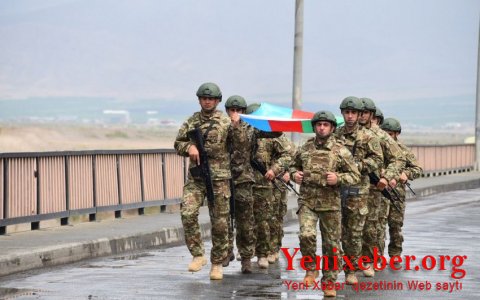 Азербайджанские военнослужащие принимают участие в учениях в Турции