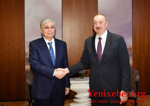Ильхам Алиев пригласил Касым-Жомарта Токаева в Азербайджан