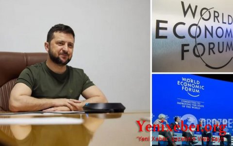 Зеленский выступил на Всемирном экономическом форуме в Давосе