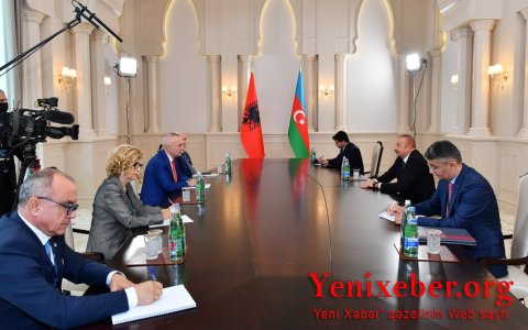 Состоялась встреча президентов Азербайджана и Албании