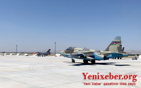 Военные пилоты Азербайджана успешно выполнили задачи на учениях "Анатолийский орел - 2022"