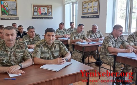 В инженерных войсках ВС Азербайджана проведены учебно-методические сборы