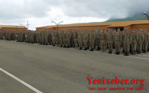 В Азербайджане проводятся учебные сборы военнообязанных