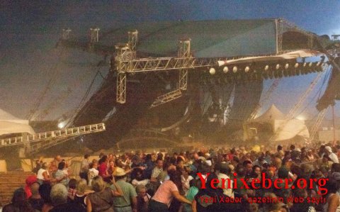 Число раненых в результате обрушения сцены на фестивале в Испании достигли 40