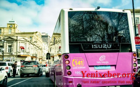 Завтра в Баку изменится схема движения автобусов по шести маршрутным линиям