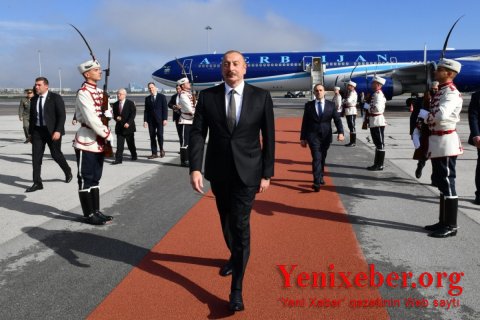 В Софии состоялась церемония официальной встречи Президента Ильхама Алиева