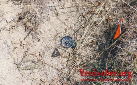В Ходжалы обнаружены пять мин-ловушек, закопанных армянами