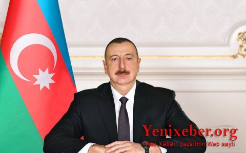 Ильхам Алиев поздравил президента Кореи