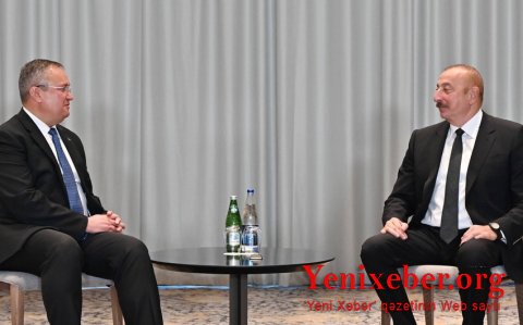 Президент Ильхам Алиев провел встречу с премьер-министром Румынии