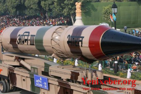 Индия провела успешное испытание способной нести ядерный заряд ракеты "Агни-3" -