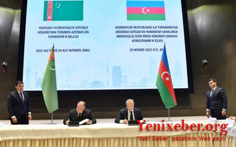 Состоялось VI заседание межправкомиссии по сотрудничеству между Азербайджаном и Туркменистаном