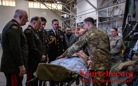 Начальник Генштаба азербайджанской армии посетил авиационную базу "Уилл Роджерс"