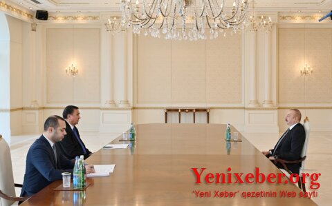 Президент Ильхам Алиев принял генсекретаря Организации тюркских государств