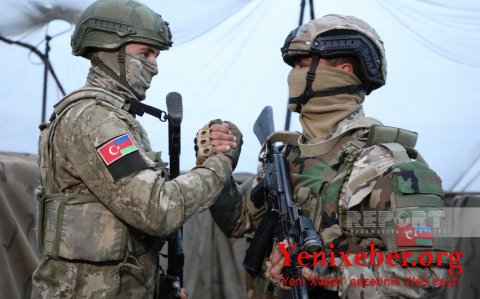 Проводятся совместные учения военнослужащих Азербайджана и Турции