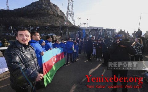 Акция протеста на дороге Ханкенди-Лачын продолжается уже 19-й день