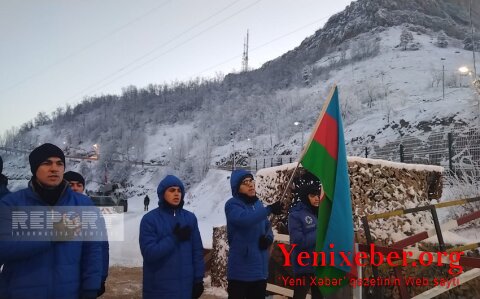 Акция протеста на дороге Ханкенди-Лачын продолжается 30-й день