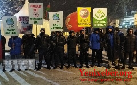 Акция протеста на дороге Ханкенди-Лачын продолжается 29-й день