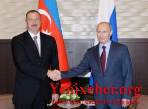 Prezident İlham Əliyev Vladimir Putinə zəng edib