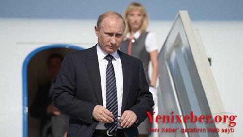 Putin Əliyevlə görüş üçün Tehrana getdi