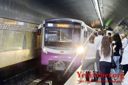 Bakı metrosunda gərgin anlar: