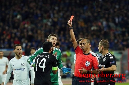 UEFA Rəşad Sadıqovun cəzasını açıqladı