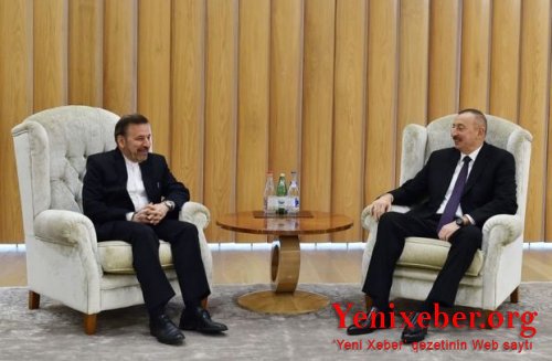 İlham Əliyev İran nümayəndə heyətini qəbul etdi