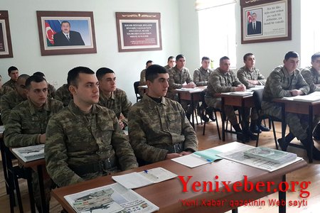 Azərbaycan ordusunda yeni tədris dövrü başlayıb