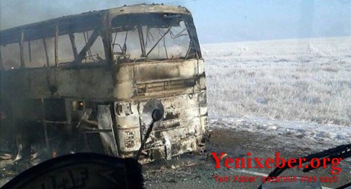 Özbəkistan hökuməti yanan avtobusla bağlı hərəkətə keçdi