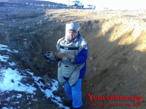 Goranboyda hərbi sursatlar aşkarlandı