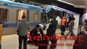 İstanbulda tramvay qəzası olub, yaralılar var