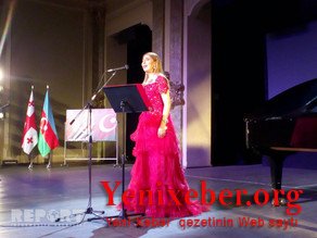 Fidan Hacıyeva Tbilisidə konsert proqramı ilə çıxış edib -
