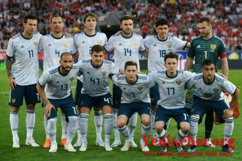 Rusiya milli komandasının DÇ-2018 üçün yekun heyəti
