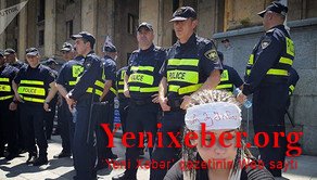 Gürcüstanda parlamentə xüsusi təyinatlılar və yüzlərlə polis cəlb edilib