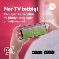 “Nar TV” ilə ən maraqlı filmlər və TV serialallar Azərbaycan dilində