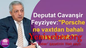 Cavanşir Feyziyevdən deputatlığa əlvida: