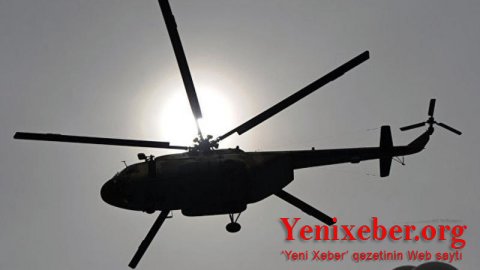 Suriyada daha bir helikopter-